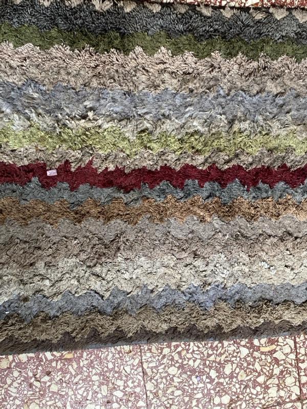 Customer photo: clean rug after treatment